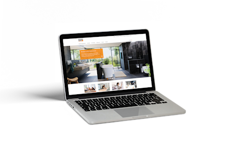 Screenshot der Schlüter Systems Webseite Screenshot der Schlüter Systems Webseite